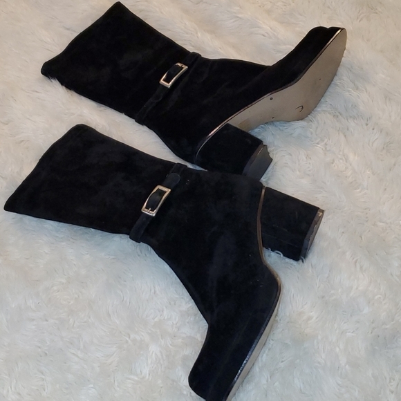 Guess Y2K collectible retro suede boots #332 - Picture 5 of 11